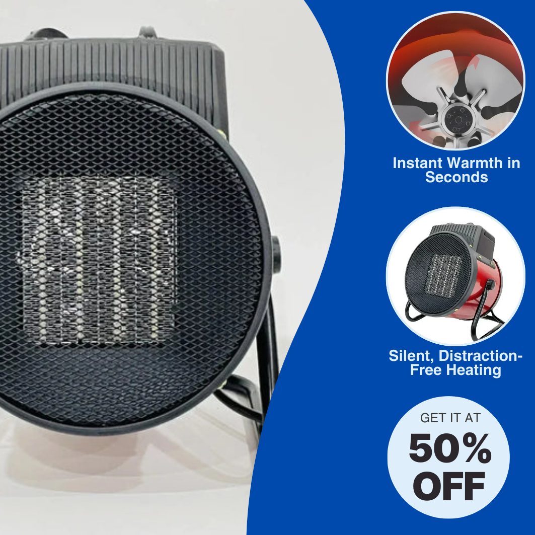 HeatFlow WhisperTech™ - Portable Electric Heater