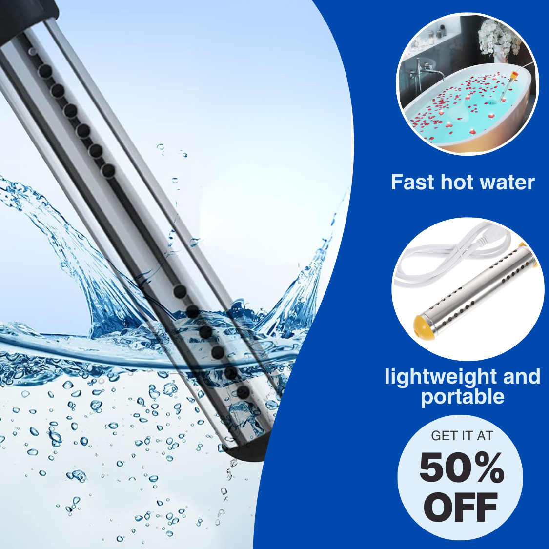 PureHeat Aqua™ - Electric Water Heater