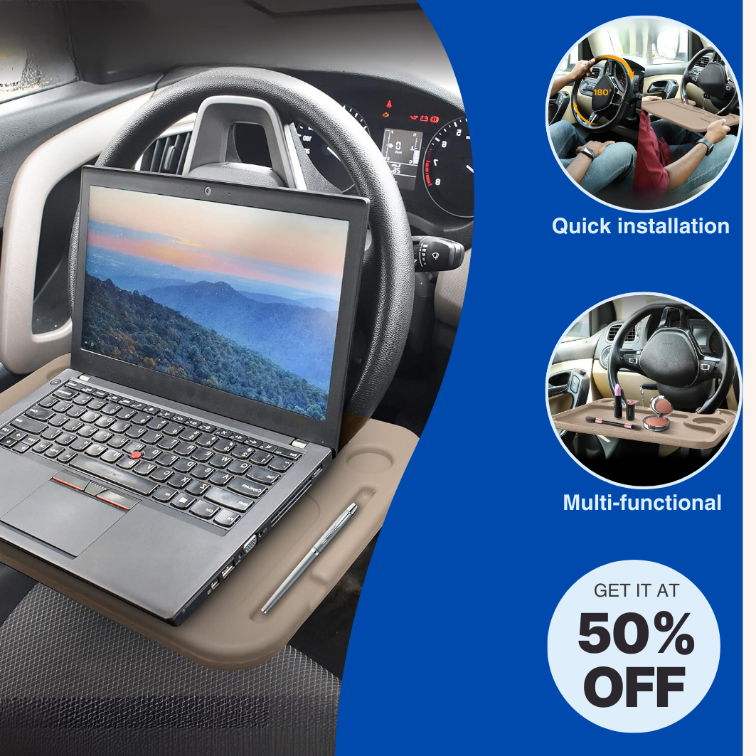 ErgoDrive Desk™ - Steering Wheel Table