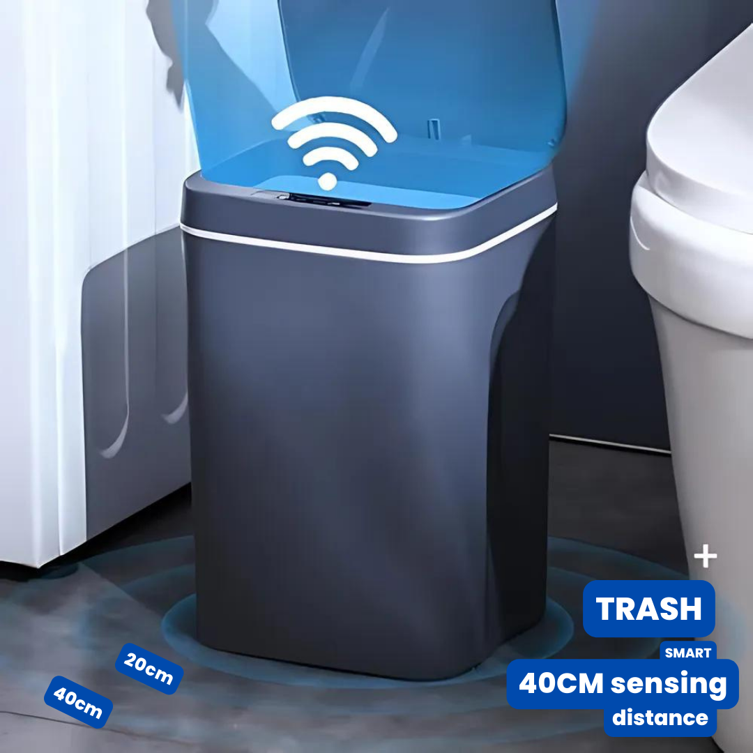 SmartDisposal Elite™ - Touch-Free Trash Can