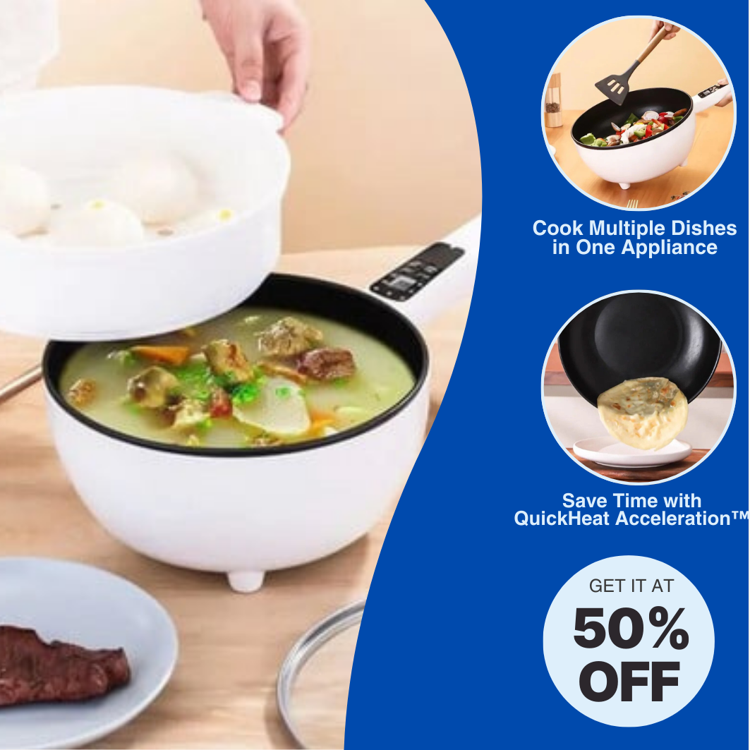 CookMate 360™ - Electric Frying Pan