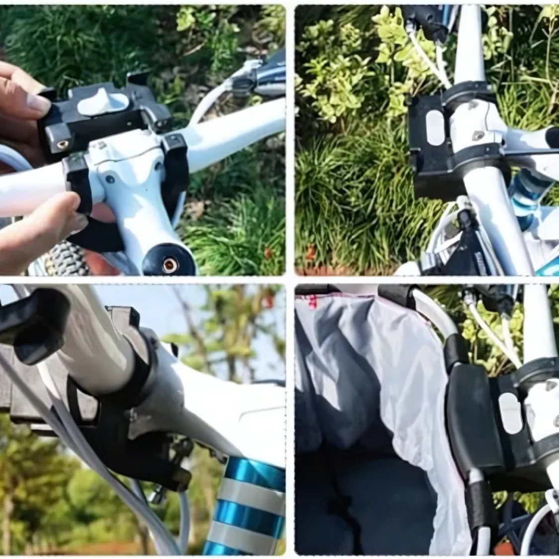 Breezi™ - Dog bike carrier