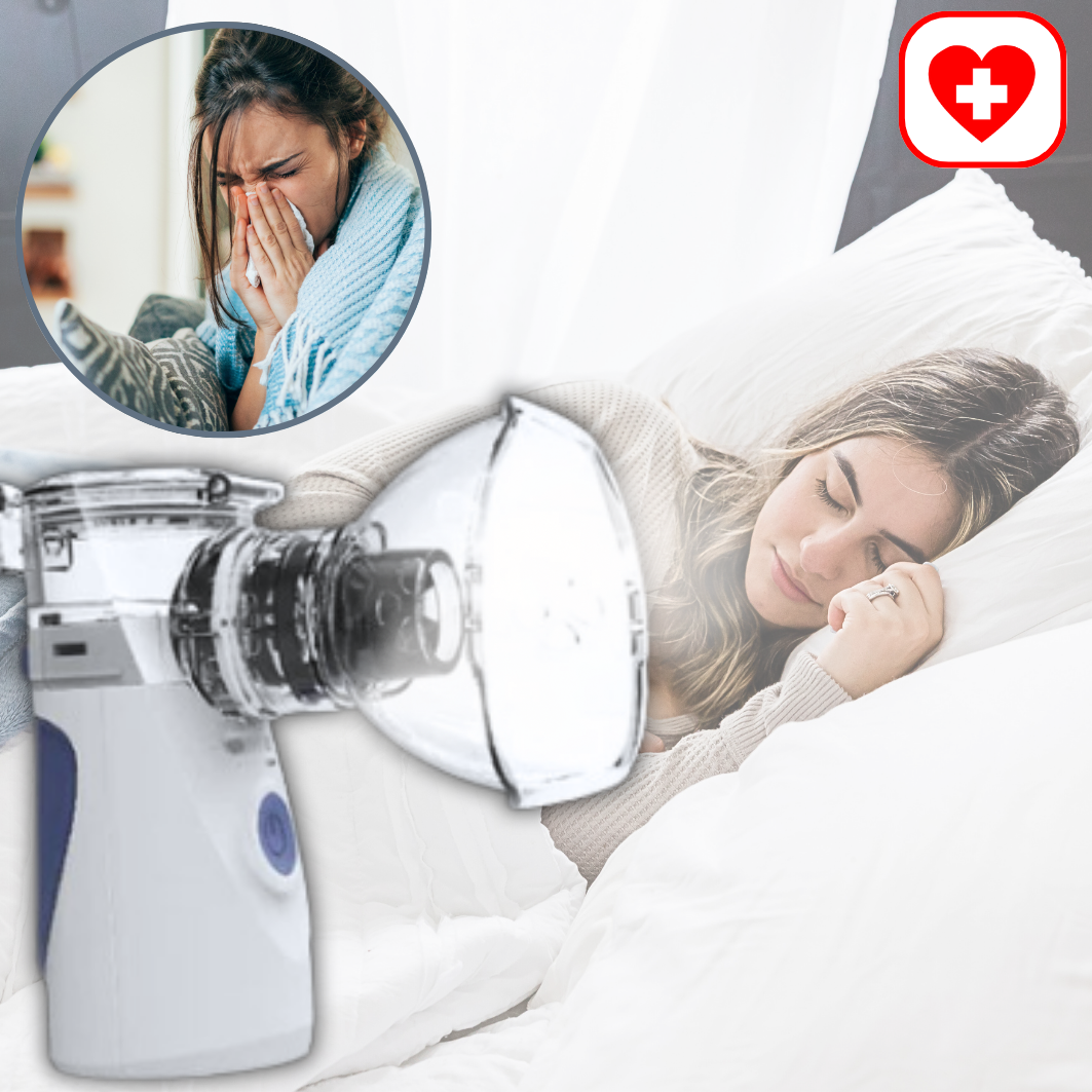 New BreezyPro V2™ - Portable Ultrasonic Nebulizer