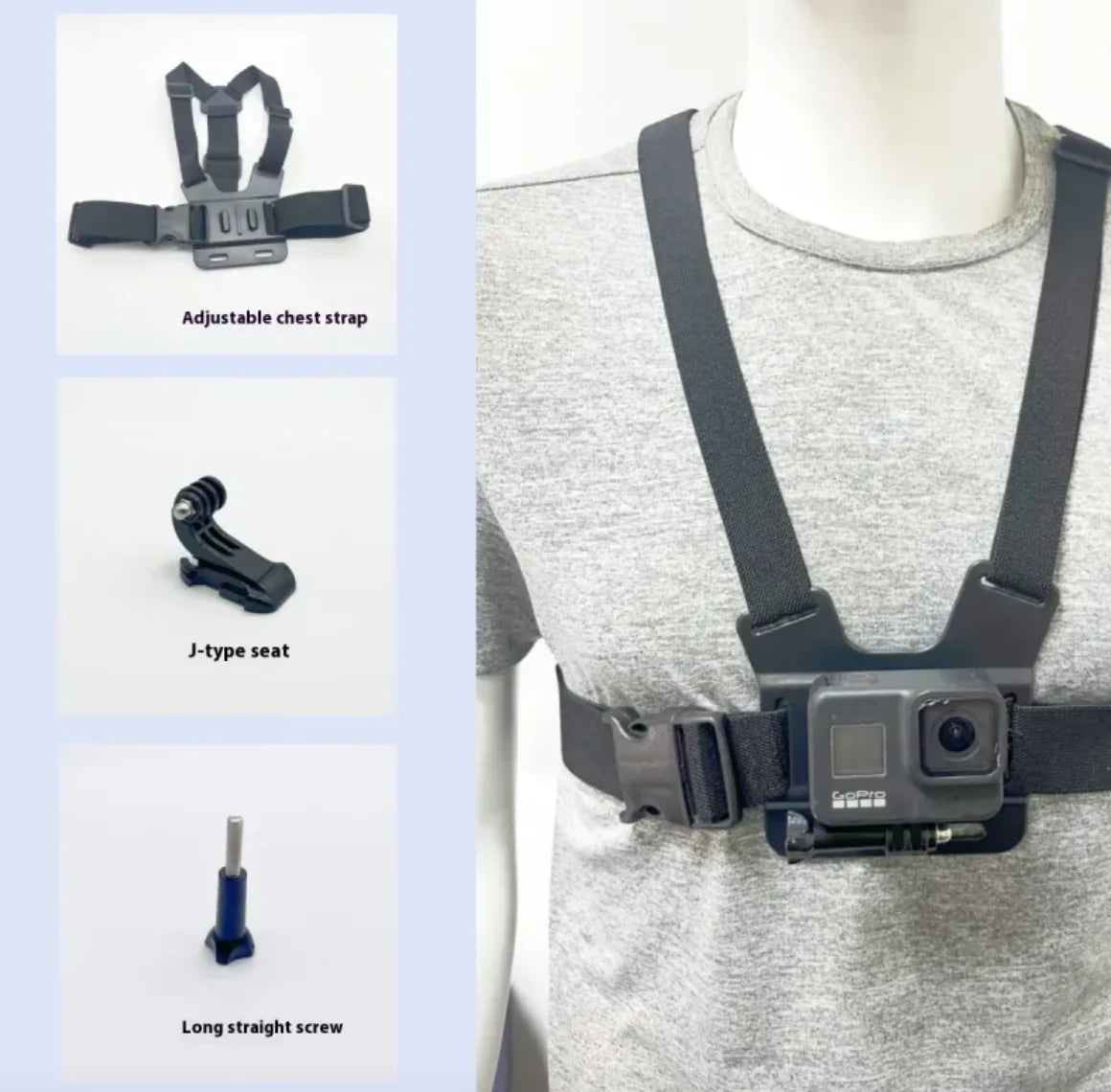 CaptureClutch™ - Phone Chest Strap