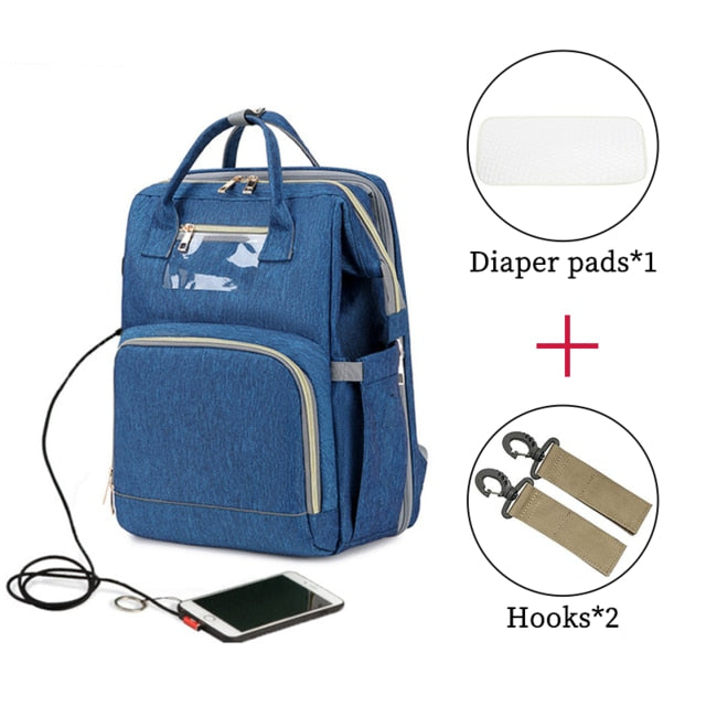 Mummy Bag Deluxe™ - Multi-Functional Baby Portable Bag
