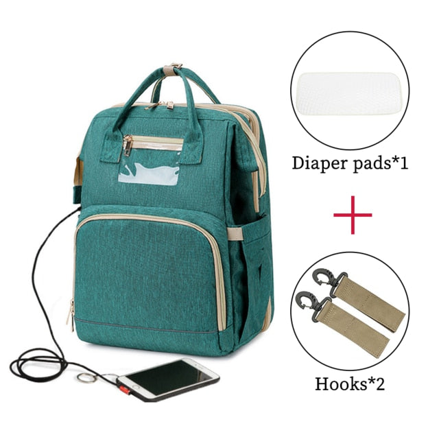 Mummy Bag Deluxe™ - Multi-Functional Baby Portable Bag