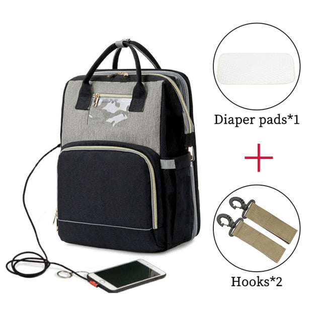 Mummy Bag Deluxe™ - Multi-Functional Baby Portable Bag