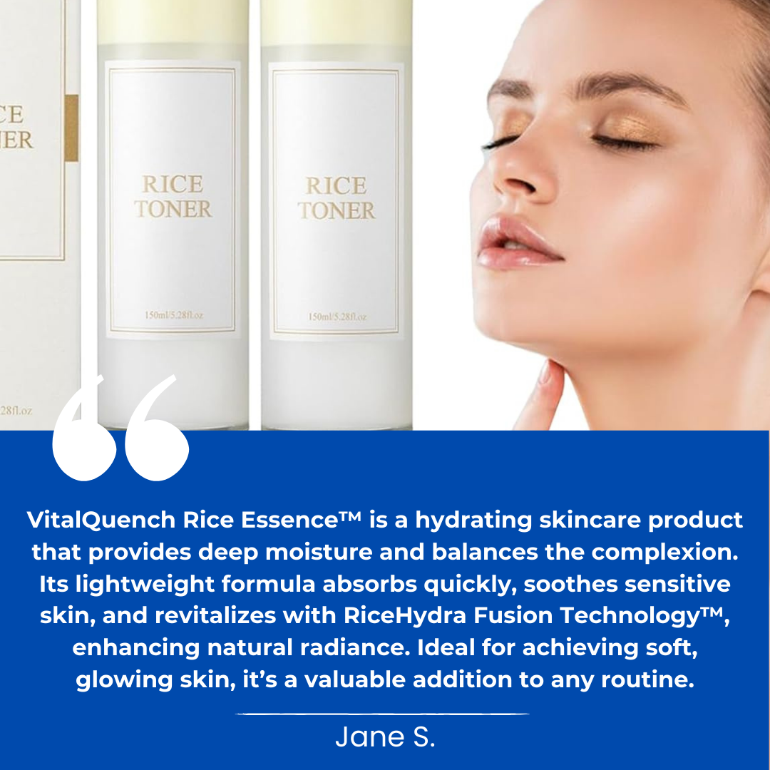 VitalQuench Rice Essence™ - Rice Water Toner