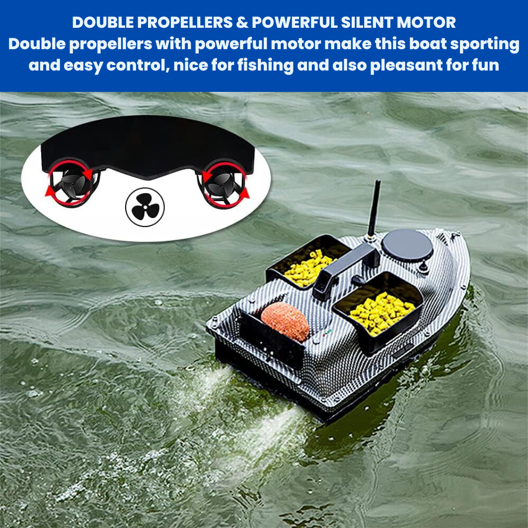 BaitPilot Pro™ - Remote Control Fishing Bait Boat