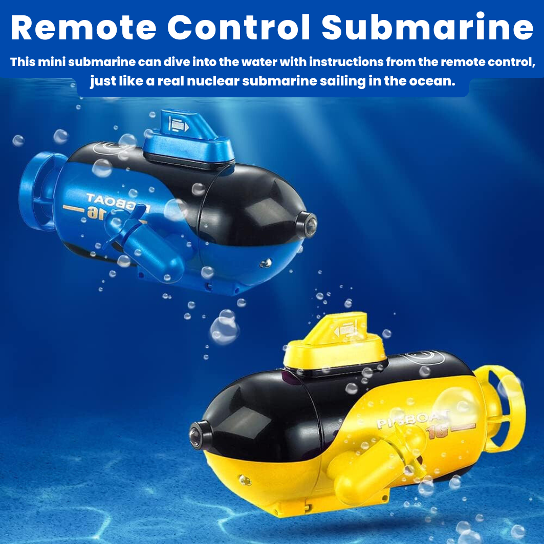 AquaCharge Scout™ - Remote Control Submarine