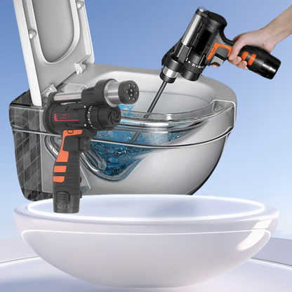 HydroSpin Auger™ - Toilet unblocker
