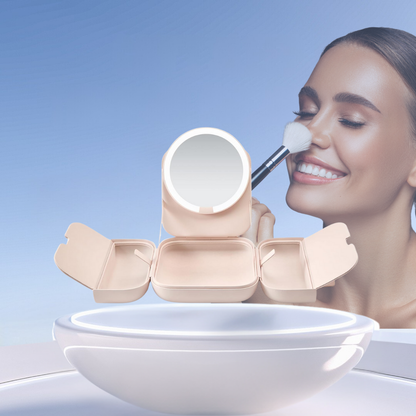 ClarityGlow™ - Lighted Makeup Mirror