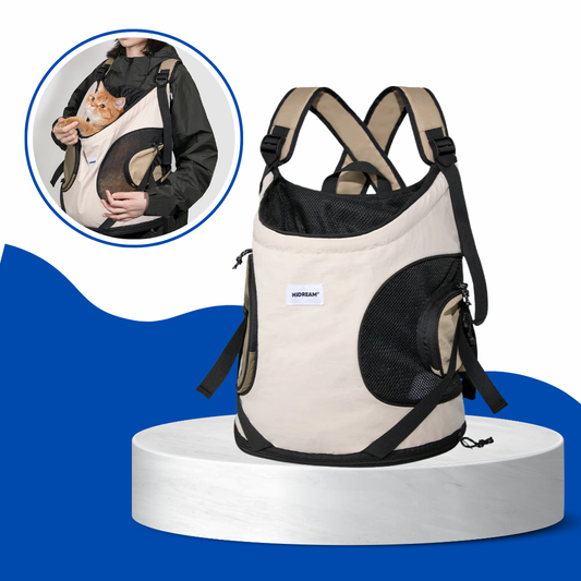 PawsNest Comfort Pouch™ - Hands-Free Pet Carrier