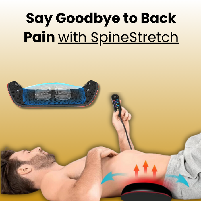 SpineStretch™ Back Stretcher Spinal Decompression Heated Massager