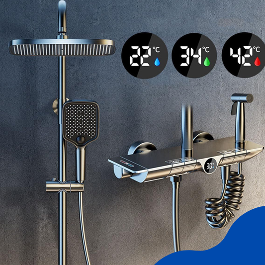 AquaZen™ - High-Pressure Shower Head