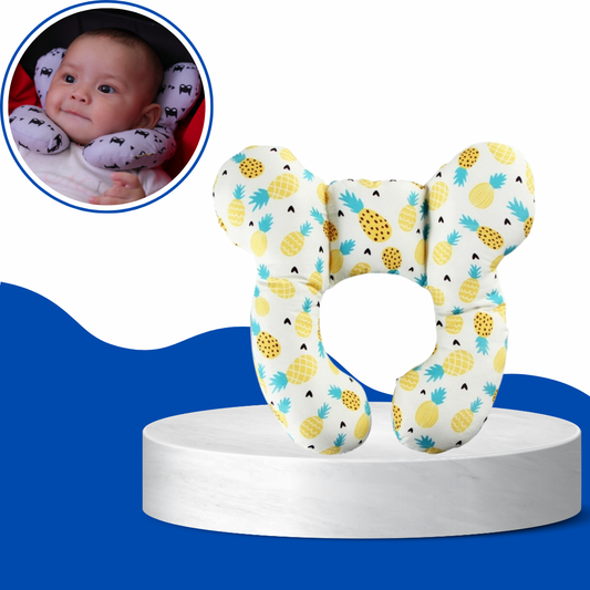 CuddleNest Baby Support™ – Baby Headrest Support Pillow