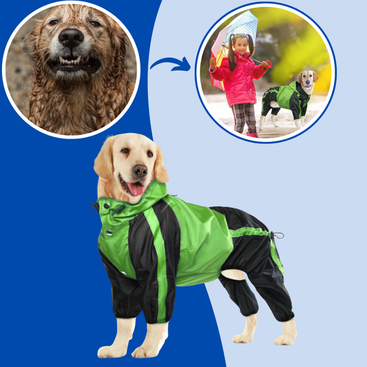 PuddleGuard Coat™ - Dog Raincoat