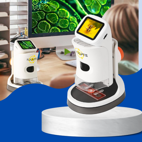 CurioView Scope™ - Kids Microscope With Screen