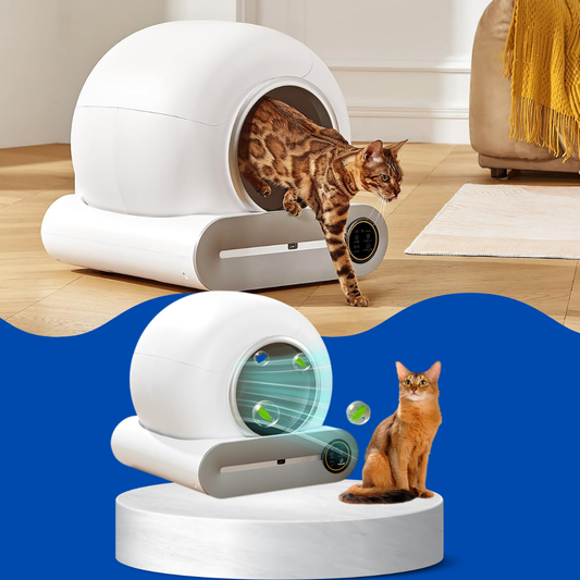 FreshPaw Oasis™ - Automatic Cat Litter Box