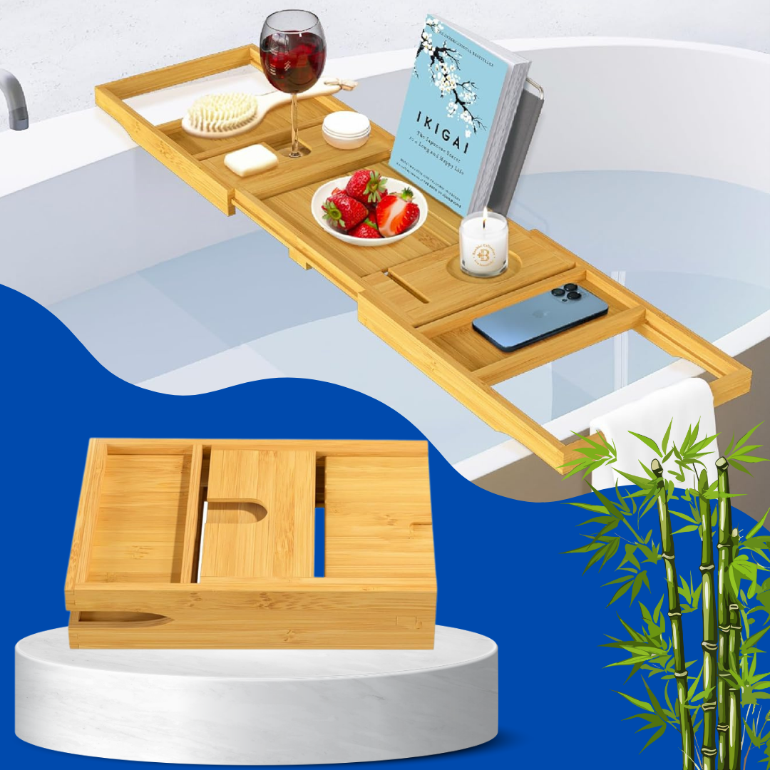 SpaCaddy Max™ - Bathtub tray