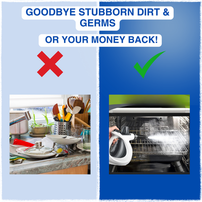 NatureClean Steamer™ - High-Pressure Steam Cleaner
