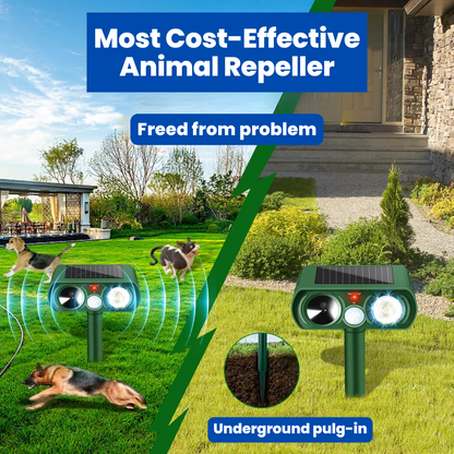 EcoDeflect™ Solar Repelle - The #1 Cat repellent