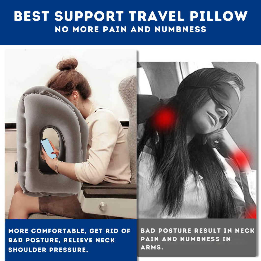 AirFlex Comfort Matrix - The #1 Neck Pillow