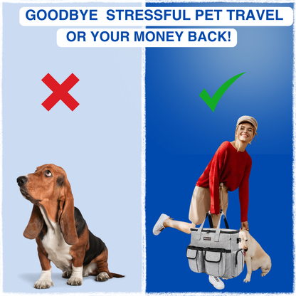 Travel Vault Pet™ - Dog Travel Bag