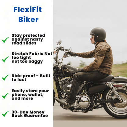 FlexiFit Biker - The #1 Motorcycle Pants