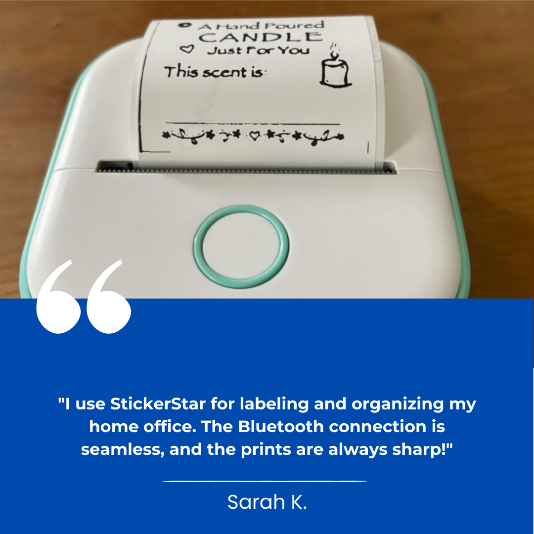 StickerStar - The #1 Mini Printer