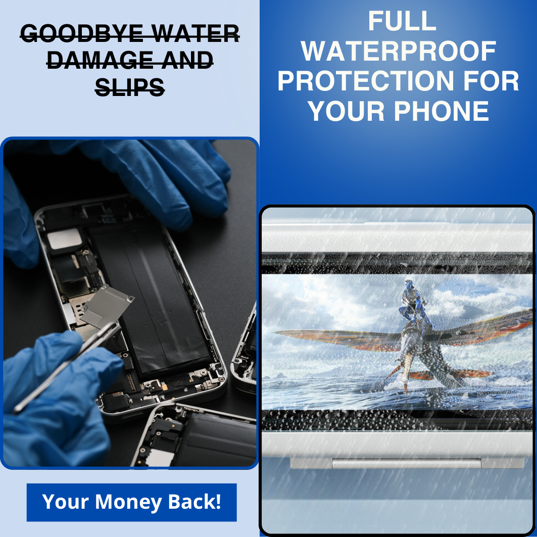 SafeSplash Grip™ - Waterproof case