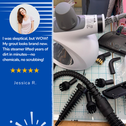 NatureClean Steamer™ - High-Pressure Steam Cleaner
