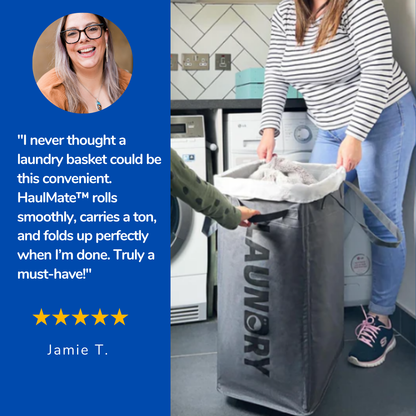 HaulMate™ - Laundry Hamper