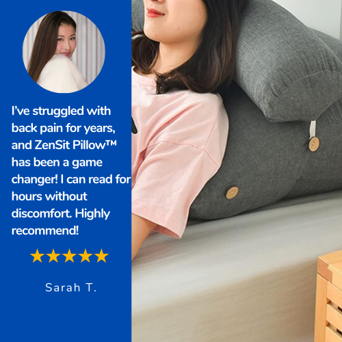 ZenSit Pillow™ - Reading Pillow