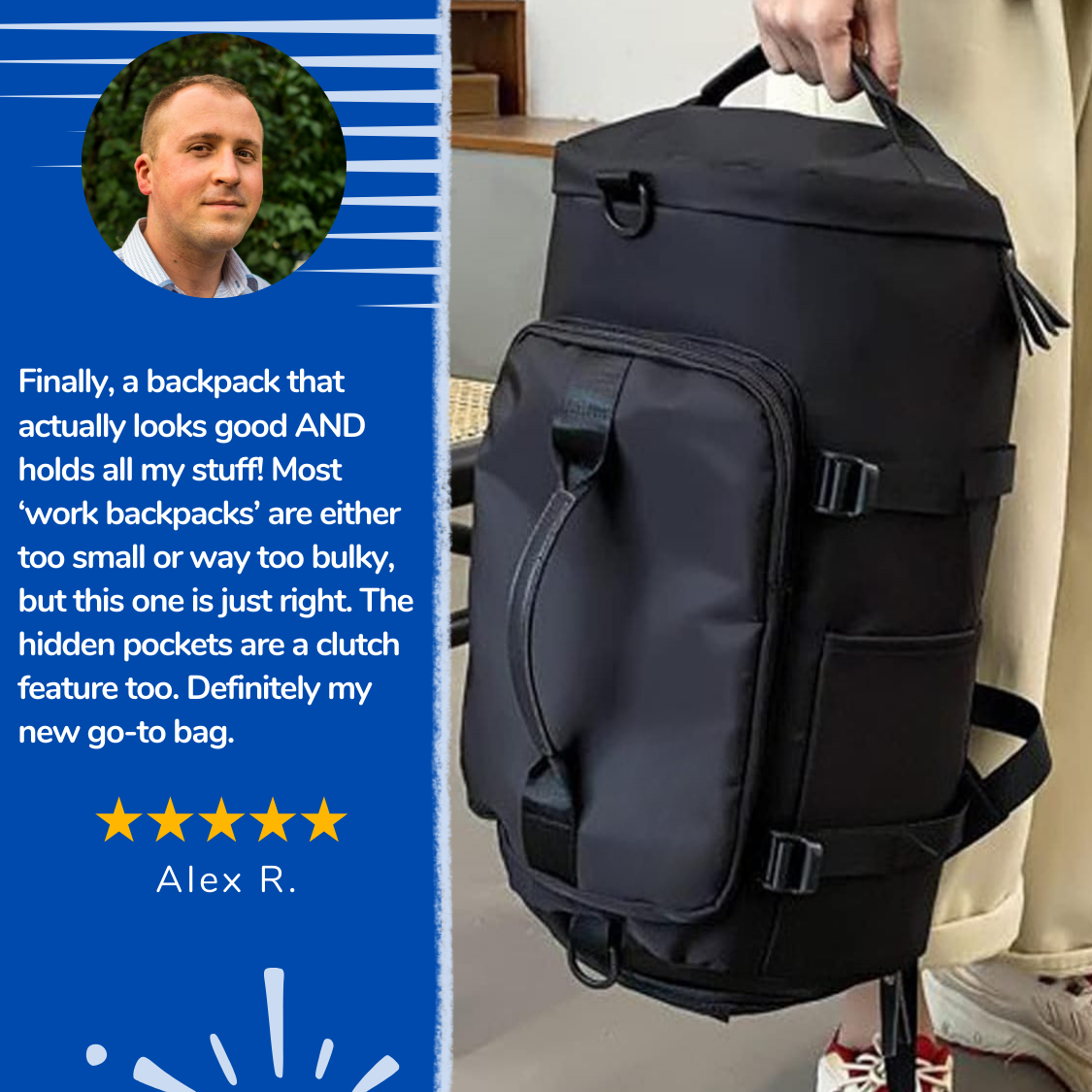 AdaptPack™ - Waterproof Backpack