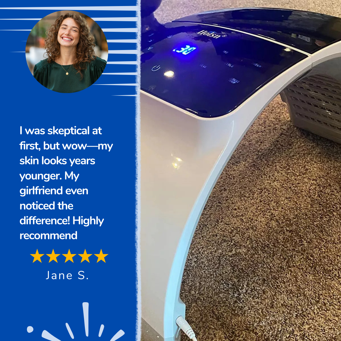 OnyxLED™ - LED Light Therapy Mask