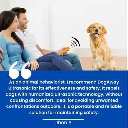 DogAway Ultrasonic™ - Portable Dog Repellent