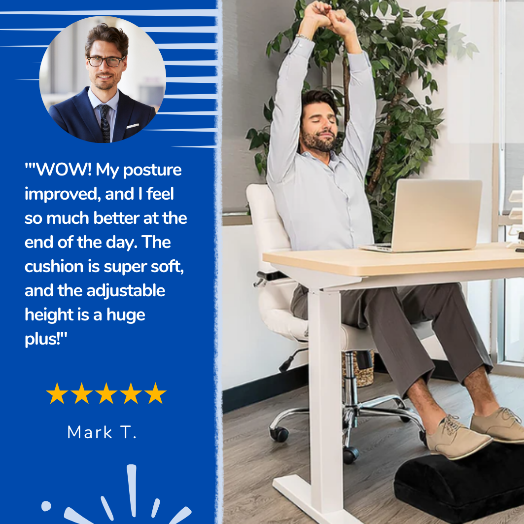 ErgoElevate Pro - Foot Stool