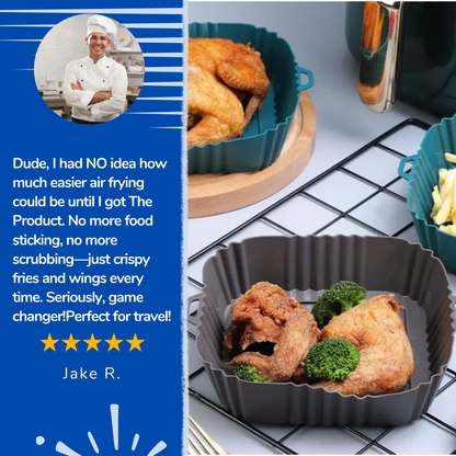 FryForce™ - Silicone Air Fryer Liner