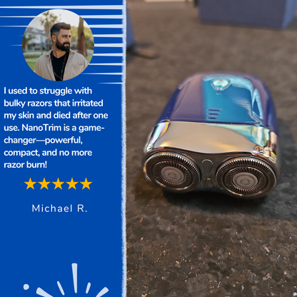 NanoTrim™ - Mini electric shaver