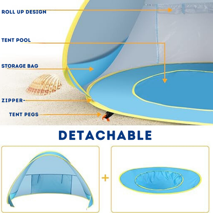 UVProtect Baby Haven - The #1 Baby beach tent