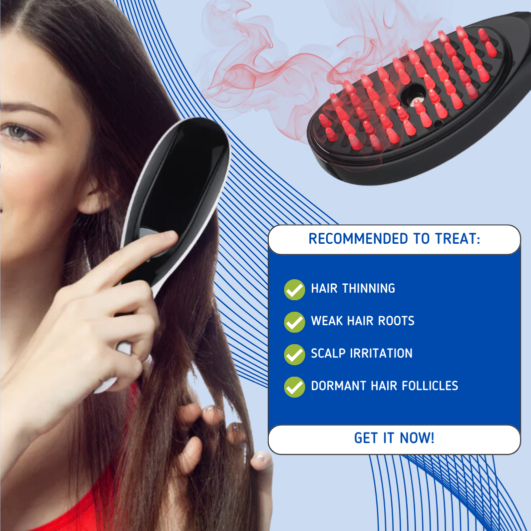 HaloGrow™ Hair Brush - The #1 Scalp massage