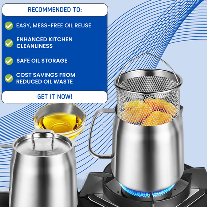 OilSaver Pro™ - Deep fryer