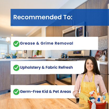 NatureClean Steamer™ - High-Pressure Steam Cleaner