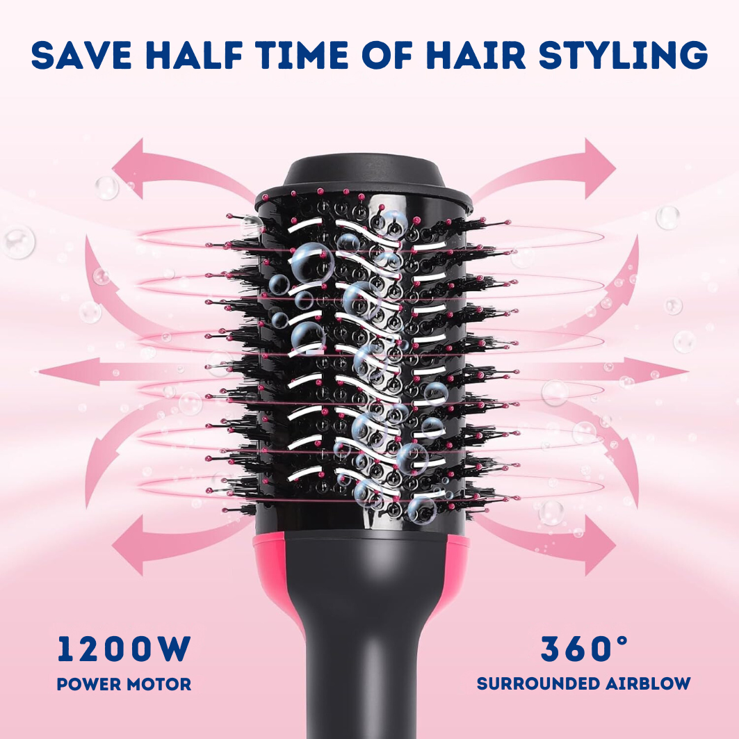 HydraGlow Infusion - The #1  Hair dryer brush