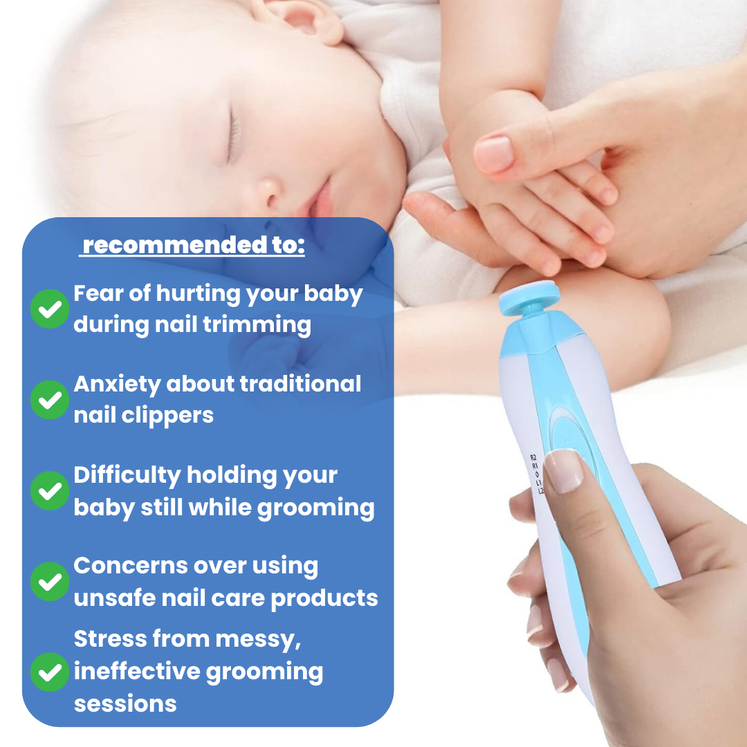 Trimmy™ - Electric Baby Nail Trimmer