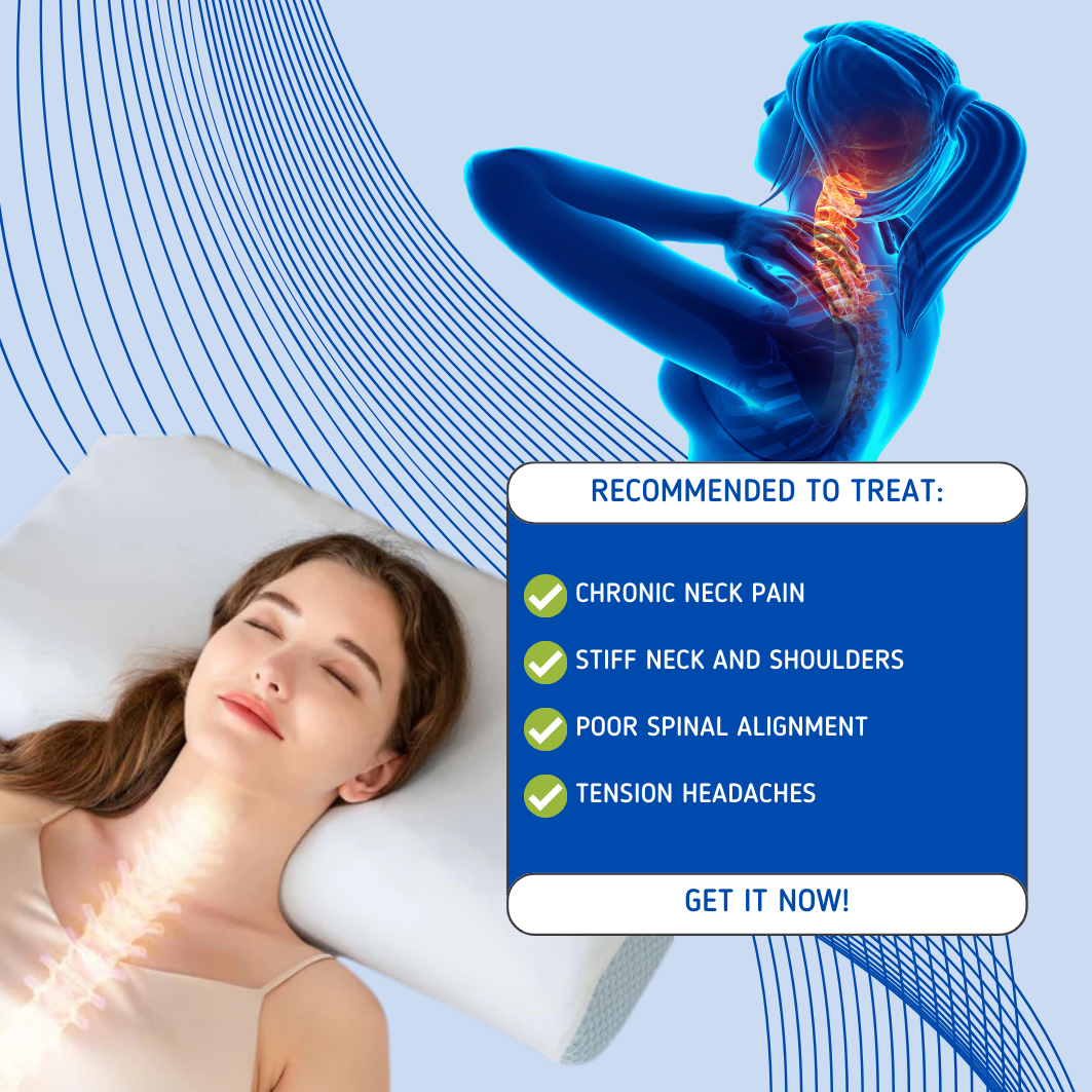 OrthoWave Pro - The #1 Pillow for neck pain