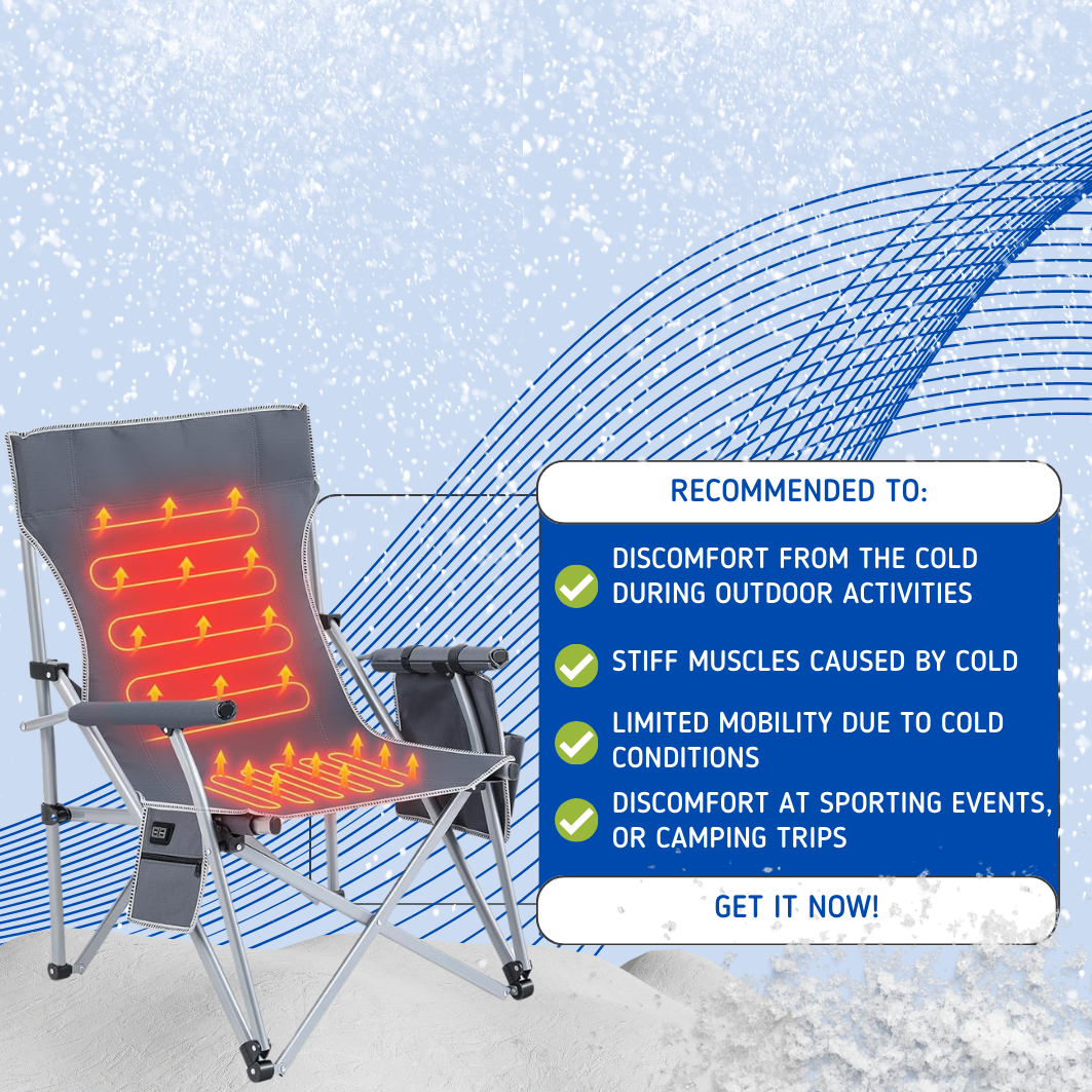 ThermoZone Comfort™ - Heated Camping Chair