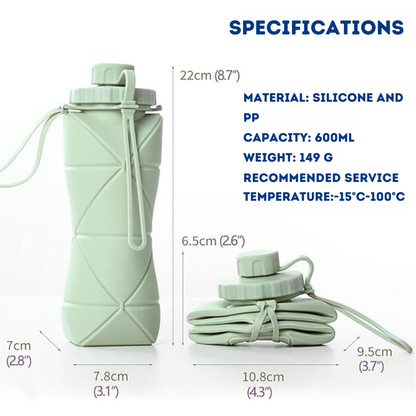 AquaCompact - The #1 Collapsible Water Bottle