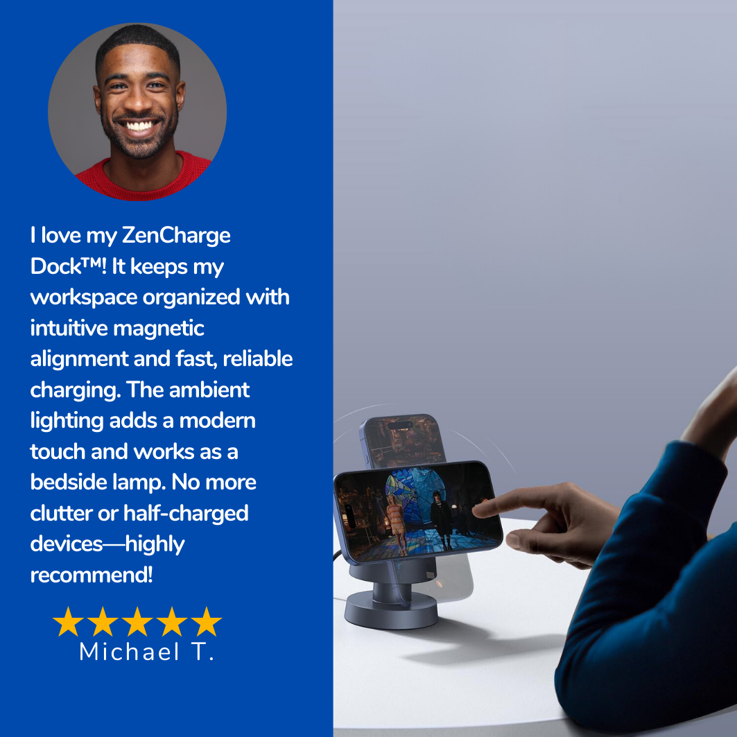 ZenCharge Dock™ - Cell Phone Support